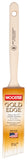 WOOSTER 5231-1-1/2 Paint Brush, 1-1/2 in W, 2-7/16 in L Bristle, Polyester Bristle, Sash Handle