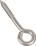 National Hardware N220-798 Lag Screw Eye, 5/16 in Thread, 1.62 in L Thread, 5/8 in ID Dia Eye, 2.77 in L Shank