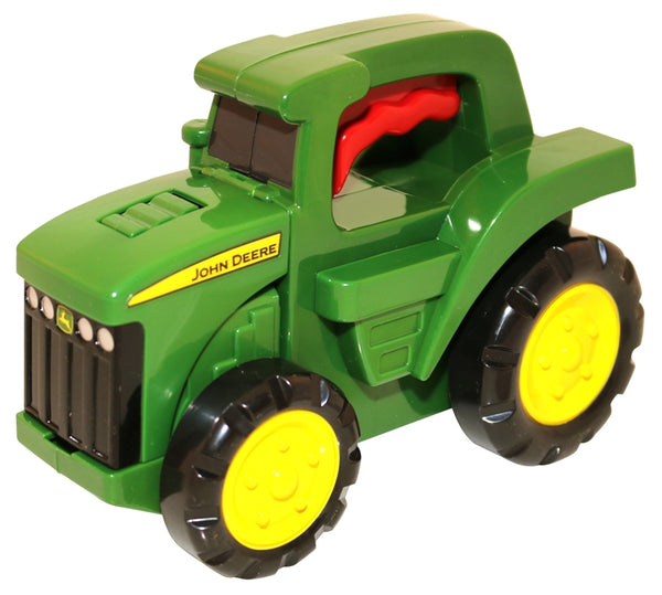 John Deere Toys 35083 Flashlight Tractor, 18 months and Up, Internal Light/Music: Yes