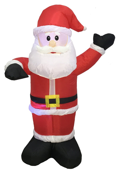 Santas Forest 90337 Christmas Inflatable Santa, 4 ft H