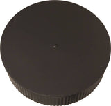 Imperial BM0150 Round End Cap, 5 in Dia, Black