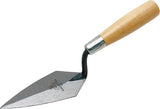 Marshalltown 45 7 Pointing Trowel, 7 in L Blade, 3 in W Blade, HCS Blade, DuraSoft Handle, Hardwood Handle