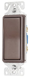Eaton Wiring Devices 7500 7501RB-K-L Rocker Switch, 15 A, 120/277 V, SPST, Thermoplastic Housing Material