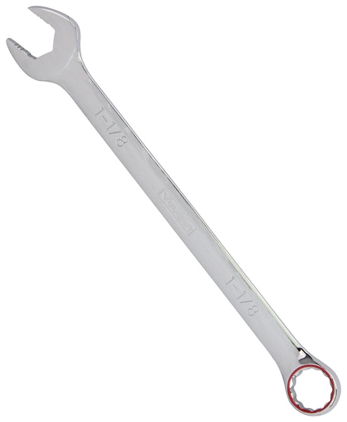Vulcan MT6547319-3L Combination Wrench, SAE, 1-1-8 in Head, Chrome Vanadium Steel