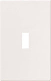 Eaton Wiring Devices PJS1W Wallplate, 4-7/8 in L, 3.12 in W, 1 -Gang, Polycarbonate, White, High-Gloss