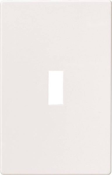 Eaton Wiring Devices PJS1W Wallplate, 4-7/8 in L, 3.12 in W, 1 -Gang, Polycarbonate, White, High-Gloss