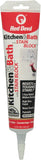 Red Devil DuraGuard 0755 Sealant, White, -20 to 180 deg F, 5.5 oz Squeeze Tube