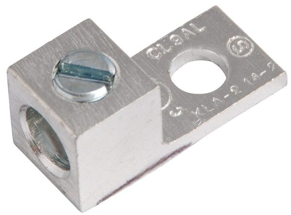 GB GTA-2 Mechanical Lug, 14 to 10 AWG Wire, 3/8 in Stud, Aluminum Contact