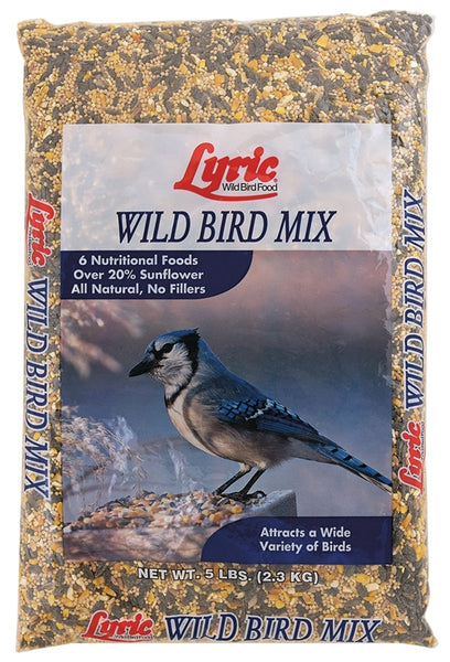 Lyric 26-47285 Wild Bird Feed, 5 lb Bag