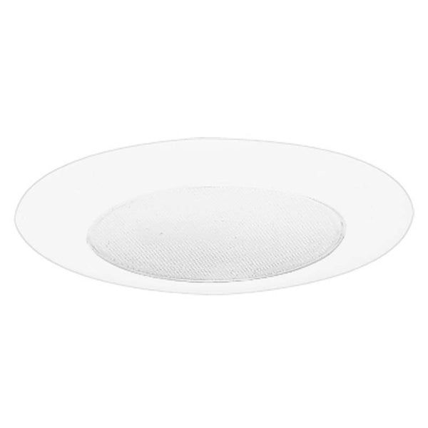 Halo 170PS Recessed Light Trim, Glass Lens, Polymer Body, White