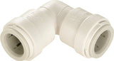 WATTS 3517-10/P-620 Union Pipe Elbow, 1/2 in, 90 deg Angle, Plastic, Off-White, 100 psi Pressure