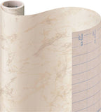 Con-Tact 09F-C9823-12 Contact Paper, 9 ft L, 18 in W, Paper, Beige Marble