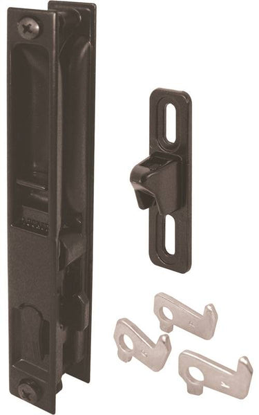 Prime-Line C 1043 Handle Set, Aluminum, Painted, 1 to 1-1/4 in Thick Door