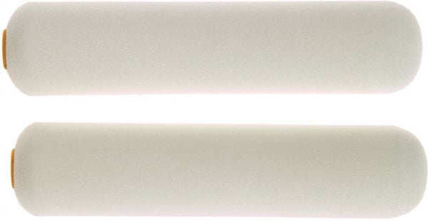 Linzer MR200-2-6 Paint Roller Cover, 1/4 in Thick Nap, 6 in L, Foam Cover, White