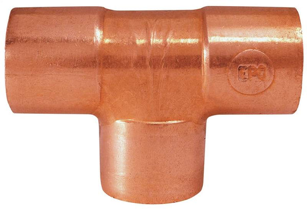 EPC 111 Series 32970 Pipe Tee, 2 in, Sweat, Copper