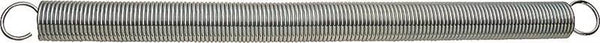 National Hardware 77BC Series N176-271 Door Spring, 1 in ID Dia, 16 in L, Steel, Zinc