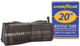 KENT 91077 Bicycle Tube, Butyl Rubber, Black, For: 20 x 1-3/4 to 2-1/8 in W Bicycle Tires