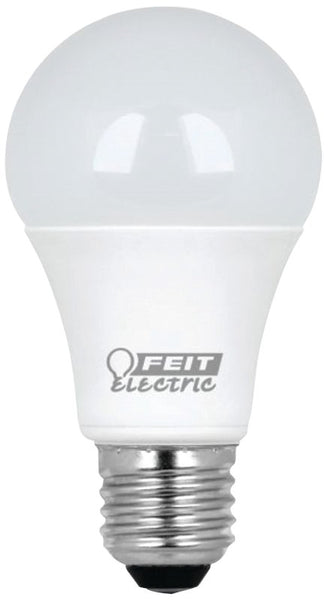 Feit Electric A1100/827/10KLED LED Lamp, General Purpose, A19 Lamp, 75 W Equivalent, E26 Lamp Base, Soft White Light