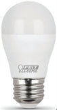 Feit Electric A1540/10KLED/3 LED Lamp, General Purpose, A15 Lamp, 40 W Equivalent, E26 Lamp Base, Warm White Light